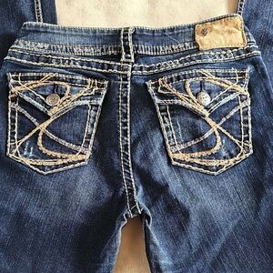 Silver Jeans Women's Blue Denim Overalls